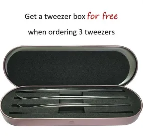 3 pcs 'xD' Volume Technique Tweezers Set