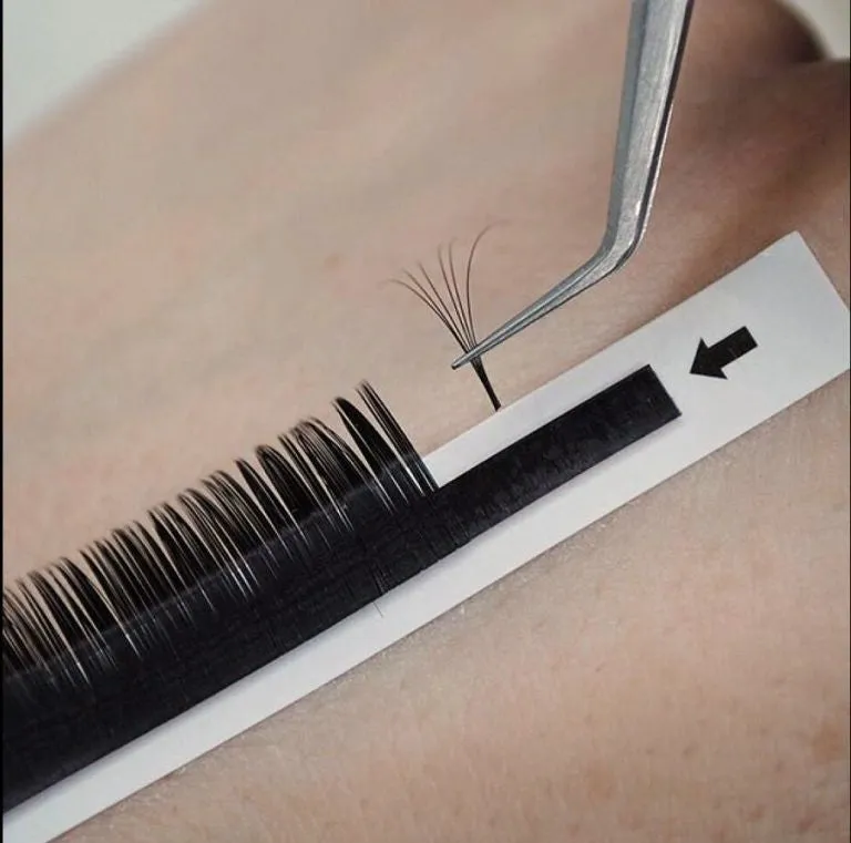 3 pcs 'xD' Volume Technique Tweezers Set
