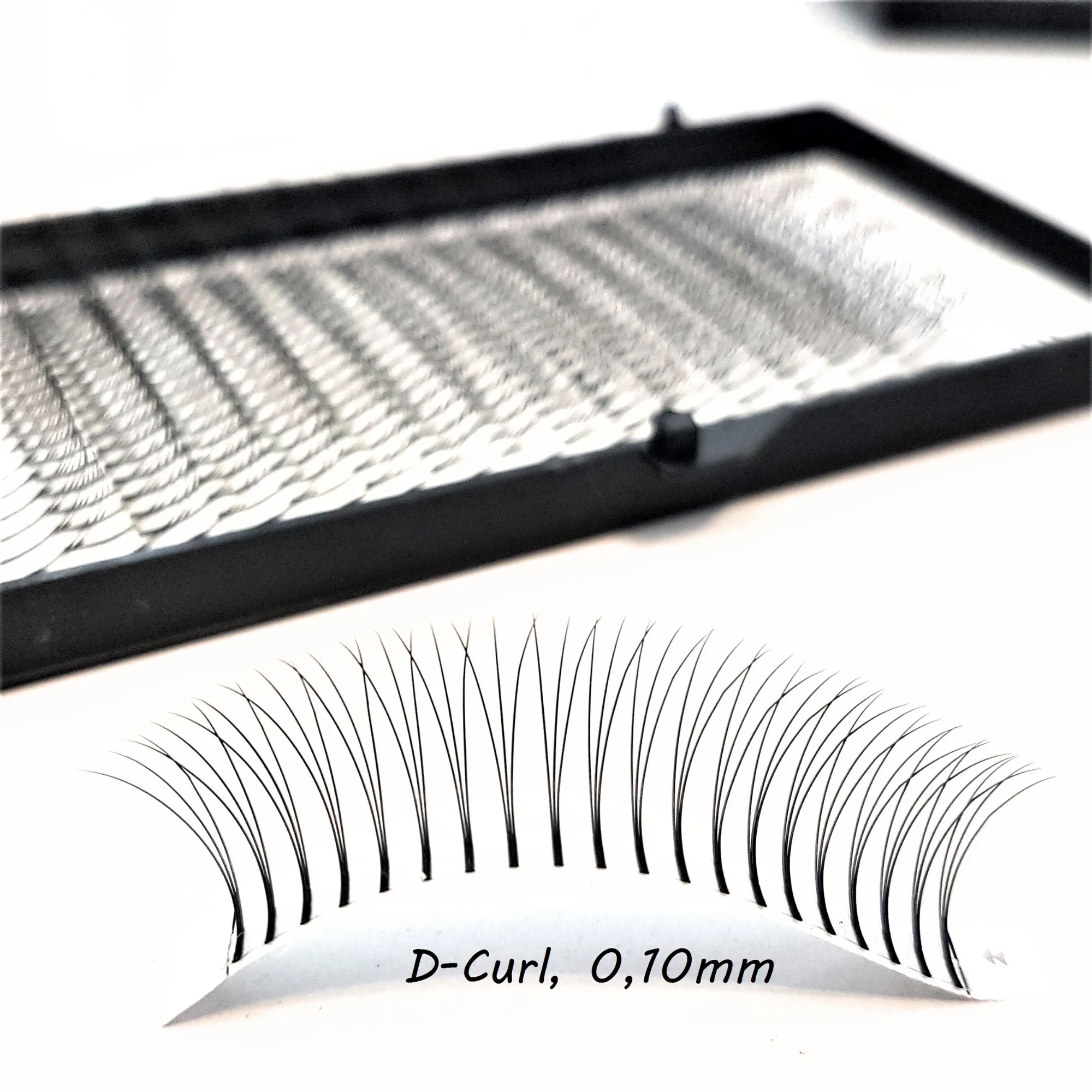 3D - W-Lashes - 320 pcs | D-Curl