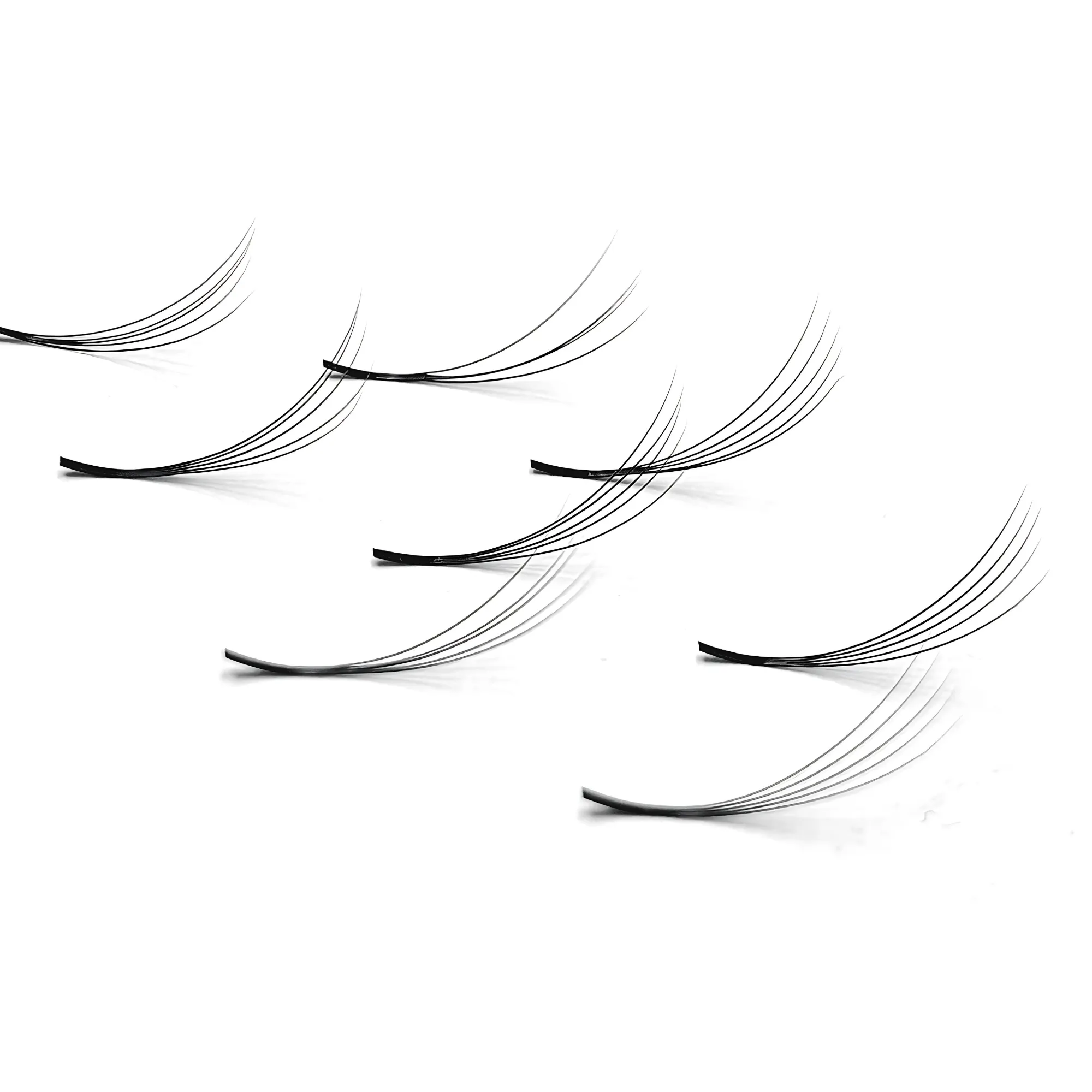 5D - Premade Fans - 120 pcs | C-Curl