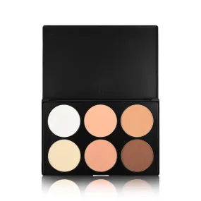6 Colour Contour Palette - Powder Base