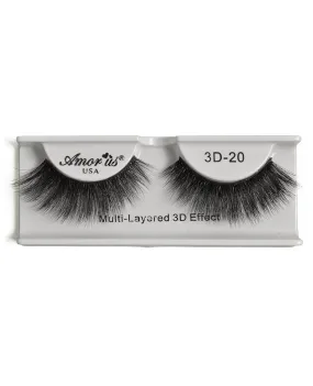 Amor Us 3D Faux Mink Eyelashes - 20