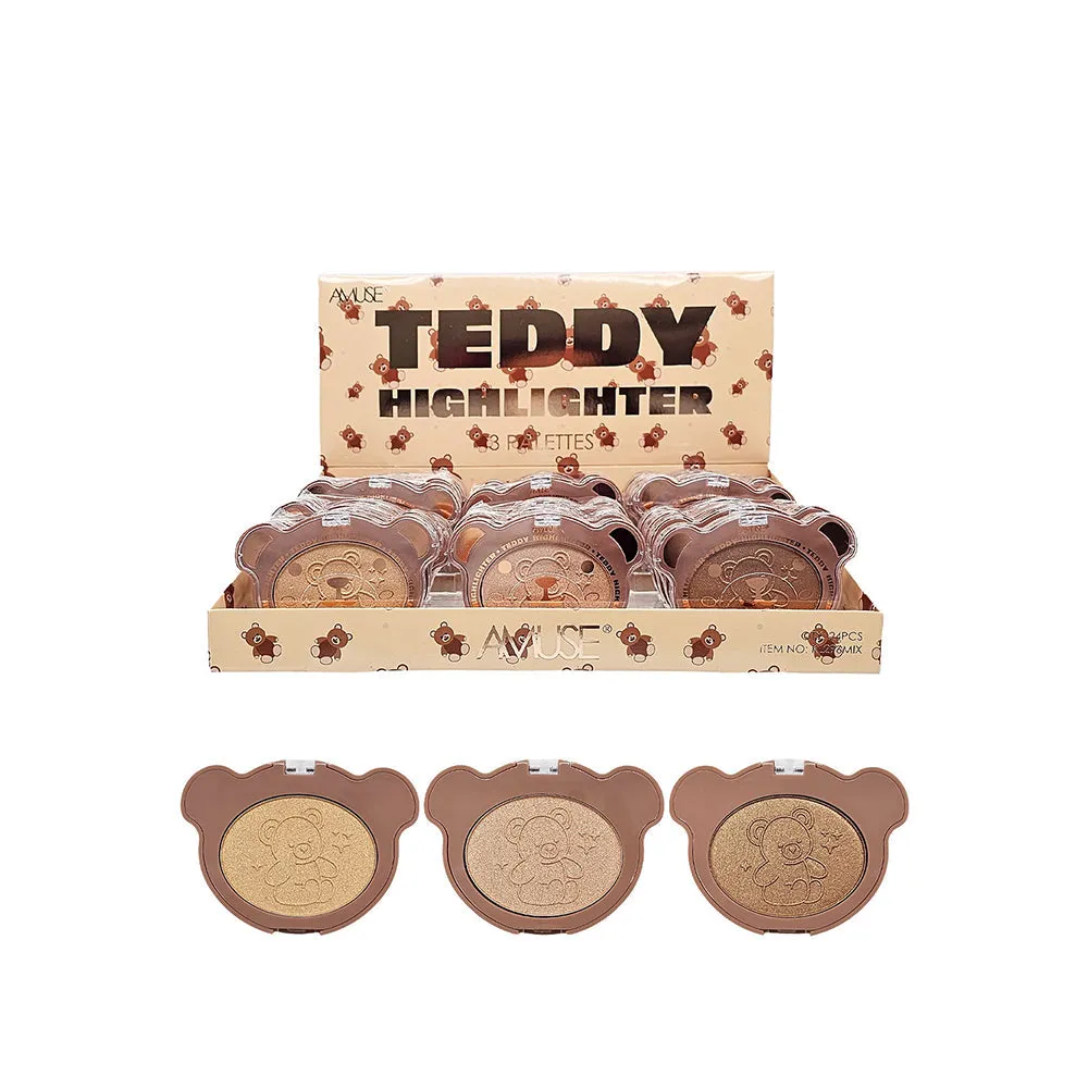 Amuse Teddy Highlighter Palette