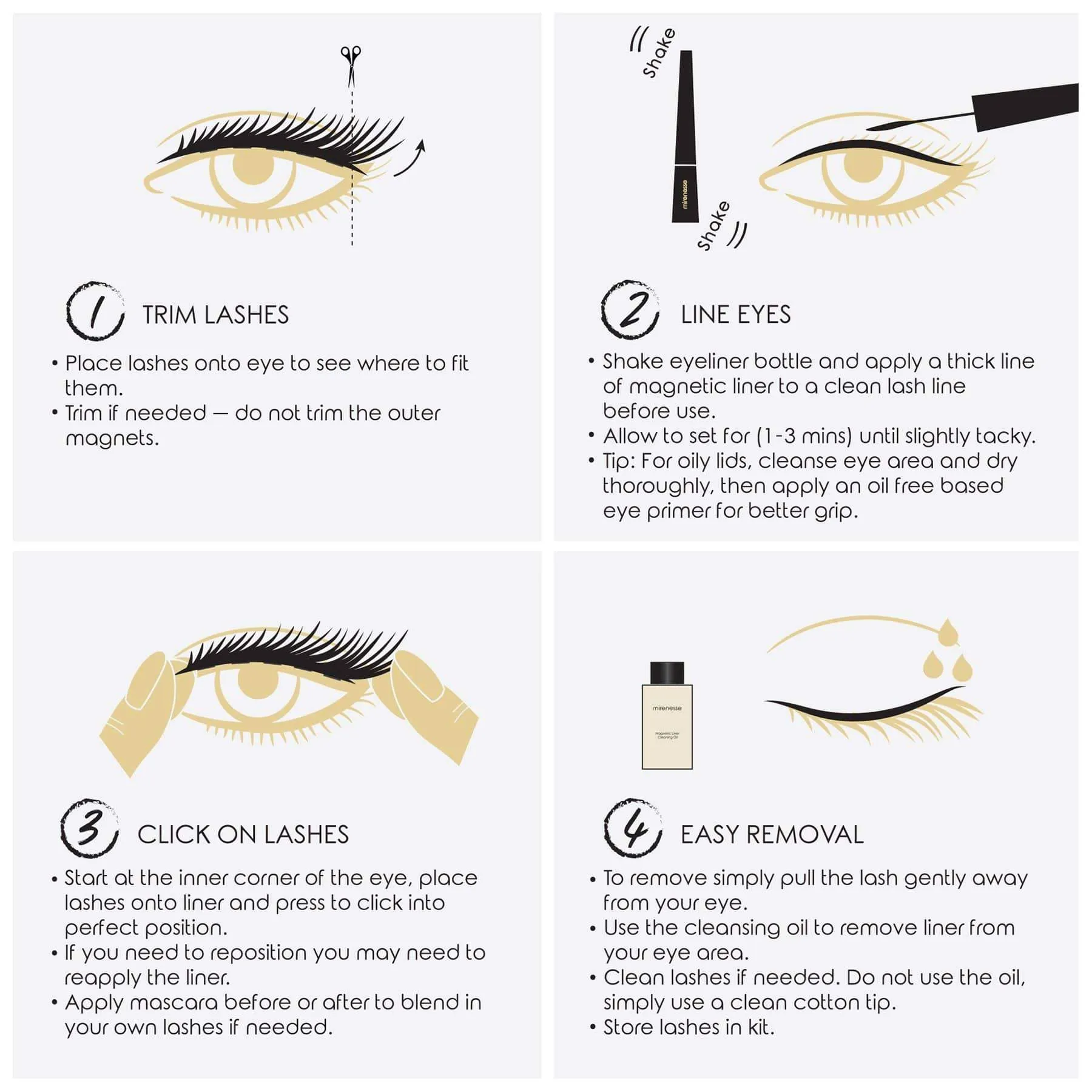 AU Magnomatic Magnetic Eyeliner   Lash kit - Camilla (Bonus Natural Taylor Lashes)