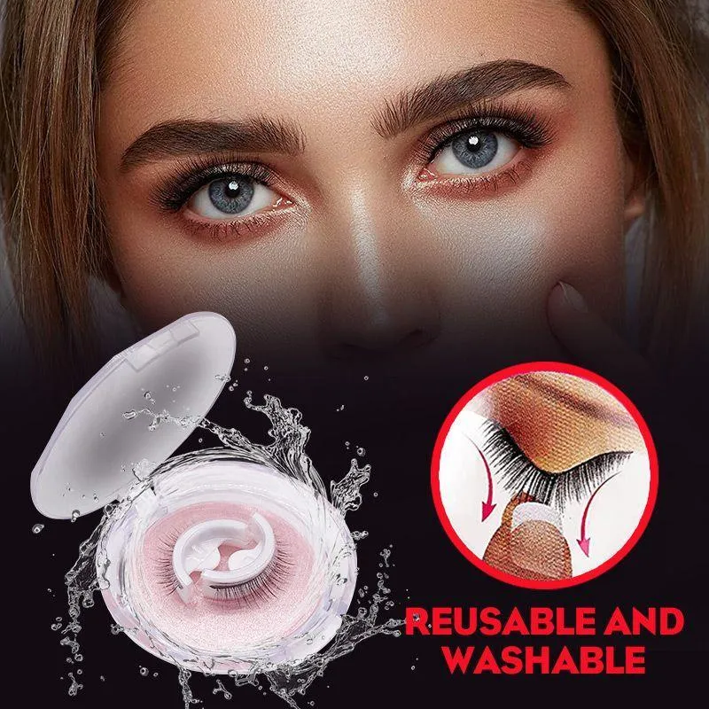 Beauty Reusable Self-Adhesive Eyelashes  glue-free self-adhesive