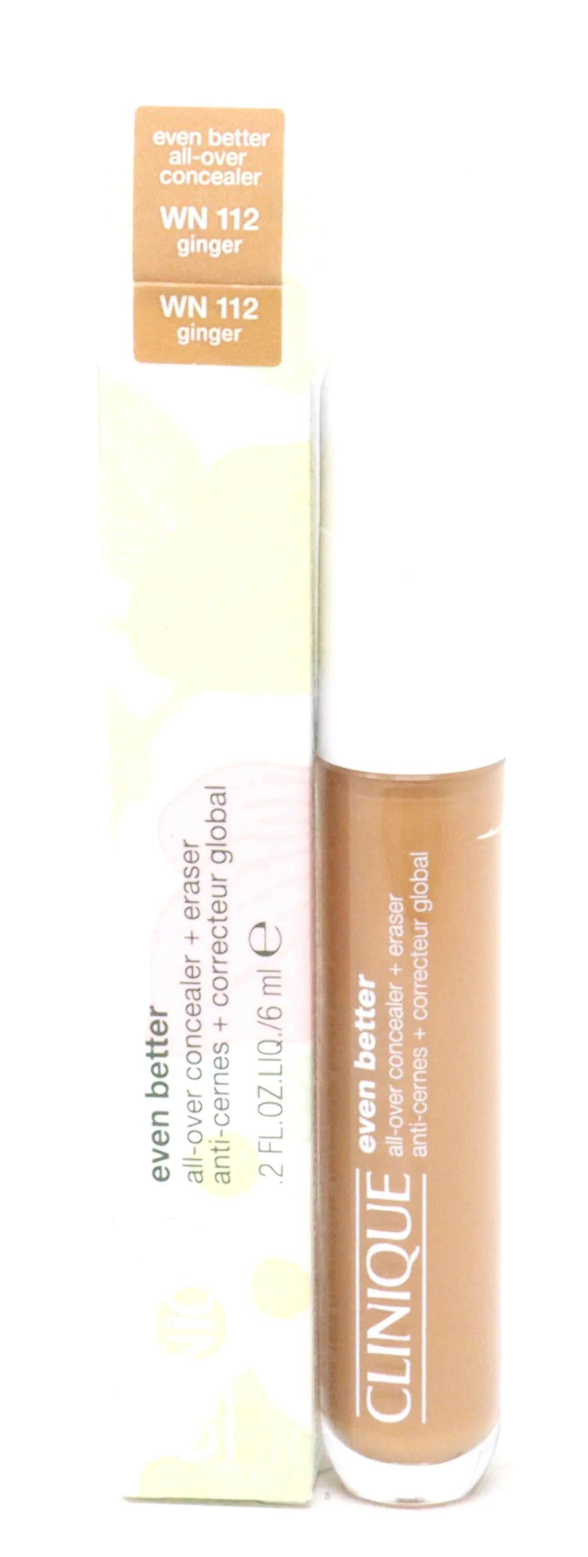 Clinique Even Better All Over Concealer Eraser  0.2oz/6ml New With Box