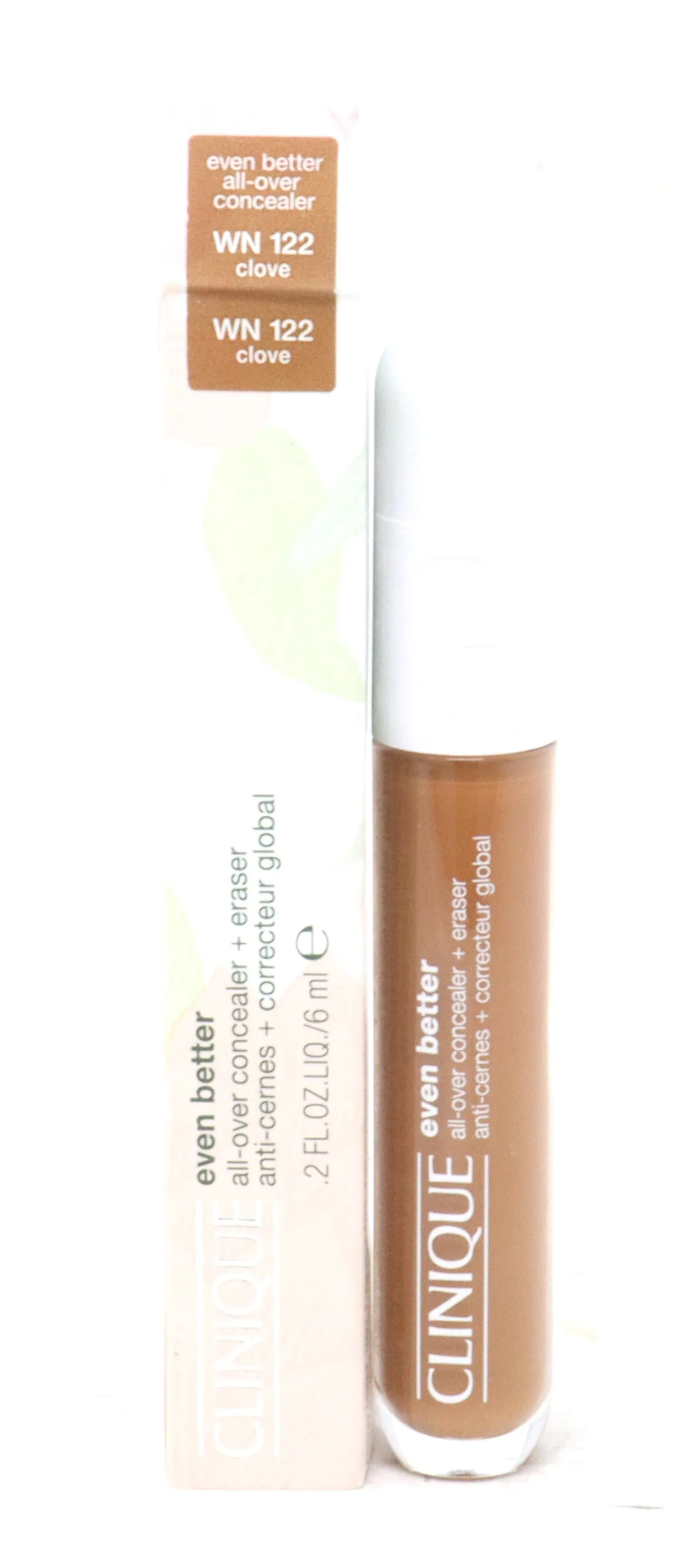 Clinique Even Better All Over Concealer Eraser  0.2oz/6ml New With Box
