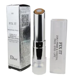 Dior Fix It Backstage Pros 2-In-1 Prime & Conceal 'Dark' 3.5g New In Damaged Box