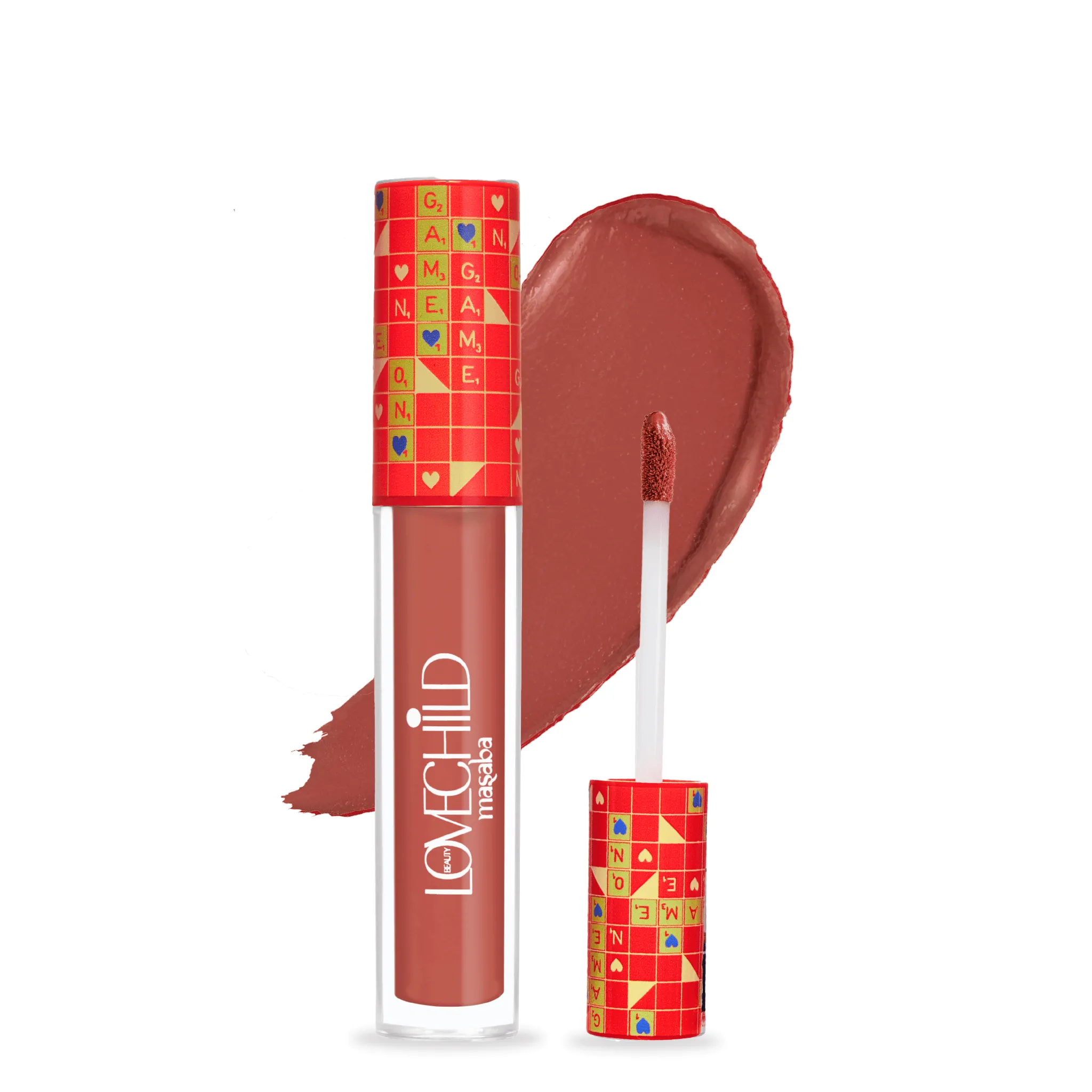 Double Star- Game On! Mad-Matte Liquid Lipstick  (Dusty Rose Pink) Transfer-proof