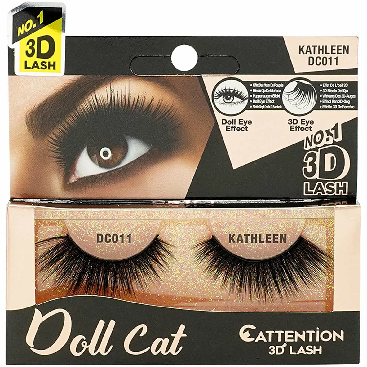 EBIN: Doll Cat 3D Lashes