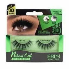 EBIN: Natural Cat 3D Lashes