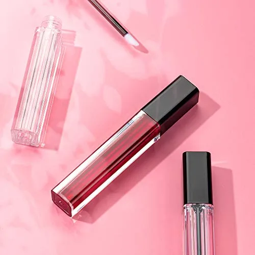 Empty Lip Gloss Tubes ULG 4ml Refillable Cosmetic Empty Tubes Black