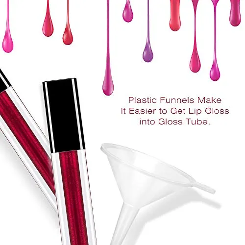 Empty Lip Gloss Tubes ULG 4ml Refillable Cosmetic Empty Tubes Black