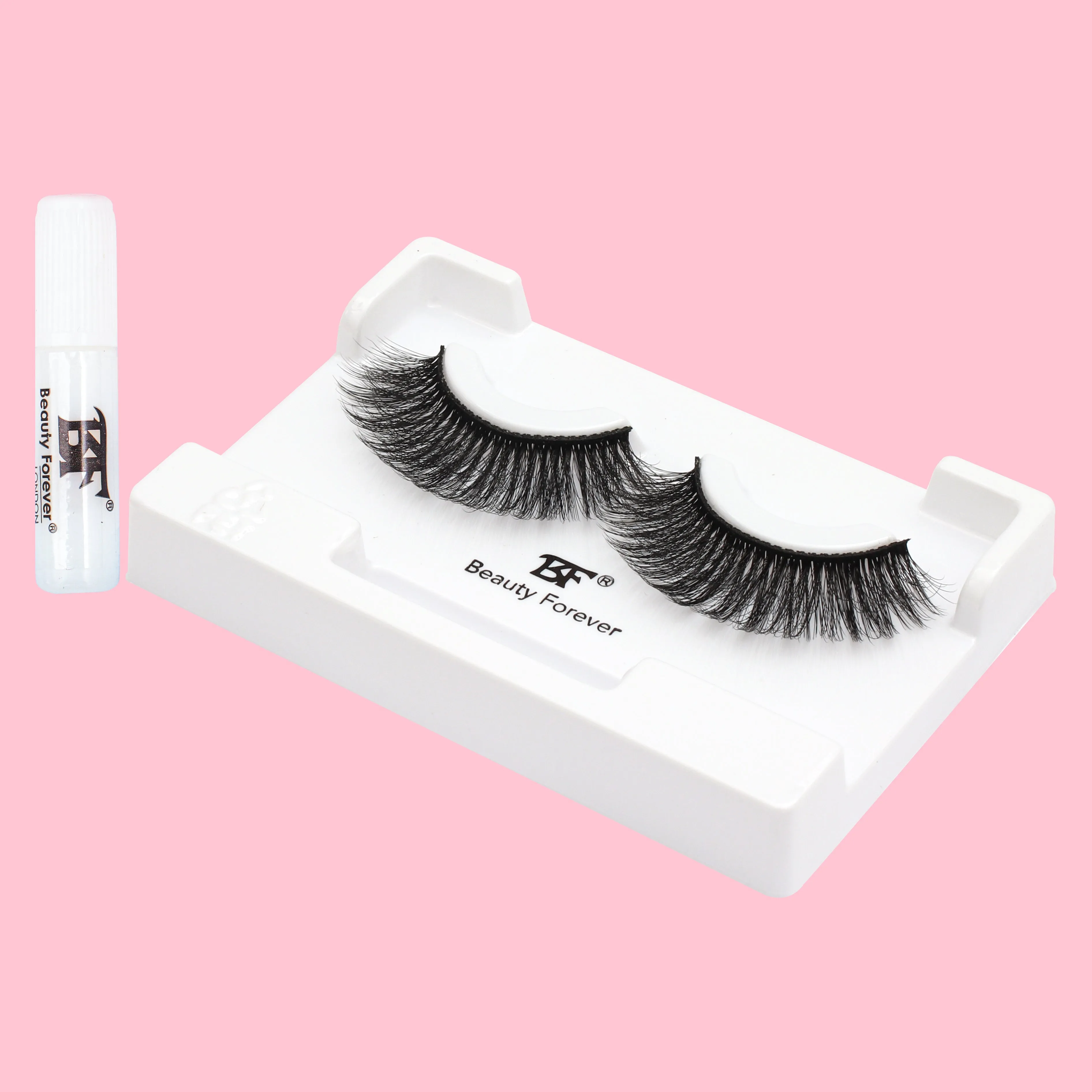 Faux Silken Effect 3D Eyelashes-Paddington Nights No. 917 (Multi-dimensional volume & wing-out Effect)