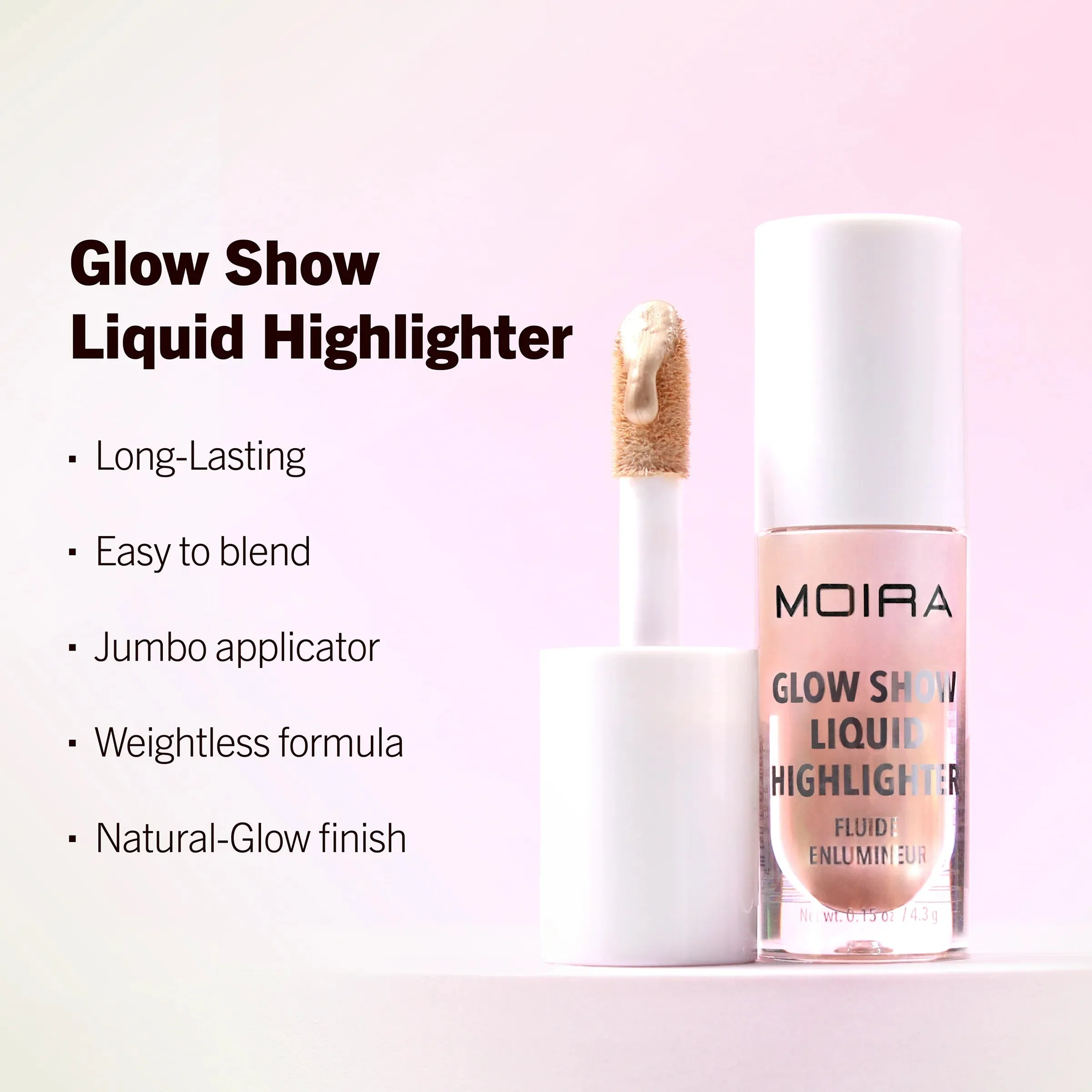 Glow Show Liquid Highlighter #005 Rose Royal (3 units)