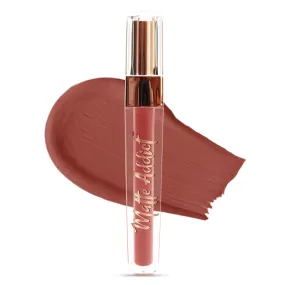 Jaquline USA Matte Addict   Liquid Lipstick, 8Hr stay, Lightweight & Transfer proof - Sunlit Beige 03, 3.5ml