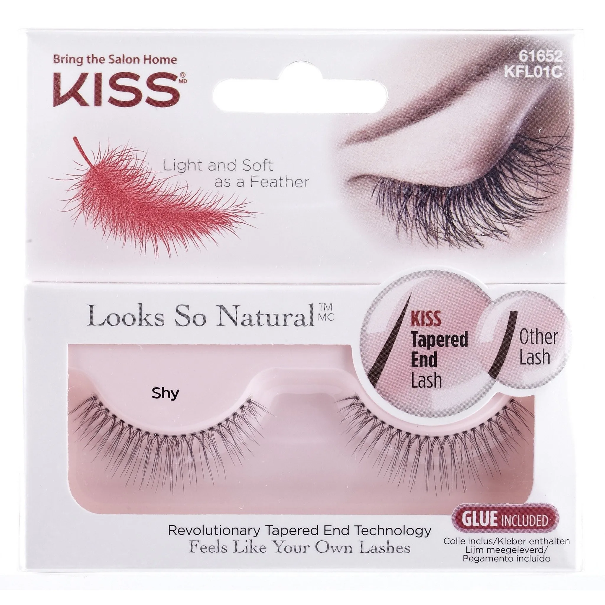 Kiss Natural Lashes - Shy