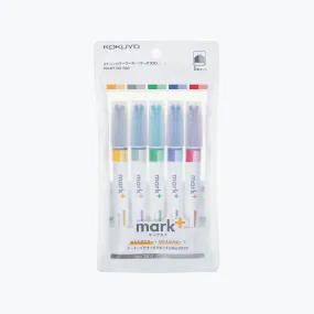Kokuyo - Highlighter - Mark  Dual Tone 2 [New Colours]