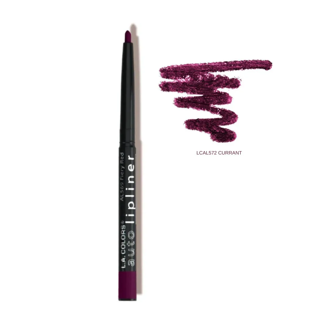 LA Colors Auto Lip Pencil -  Currant