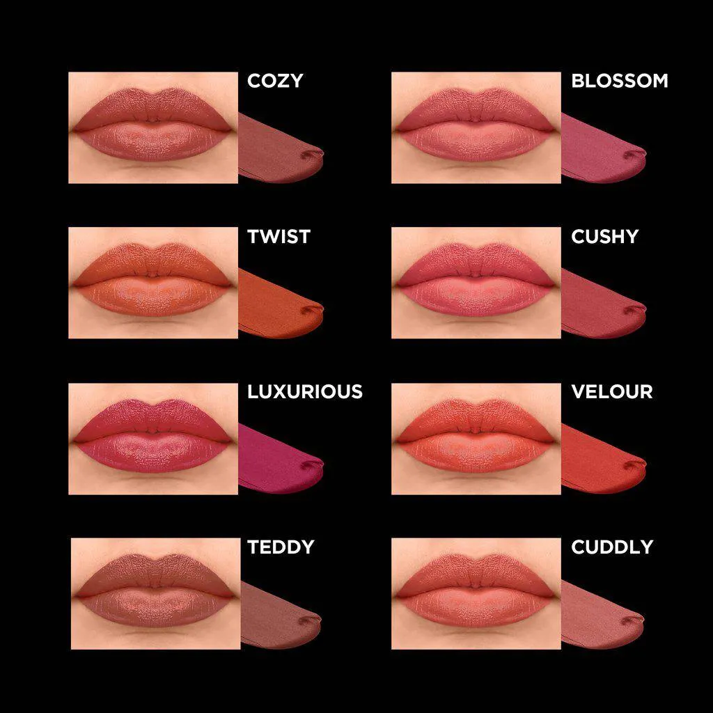 LA Colors Velvet Plush Creamy Lip Color