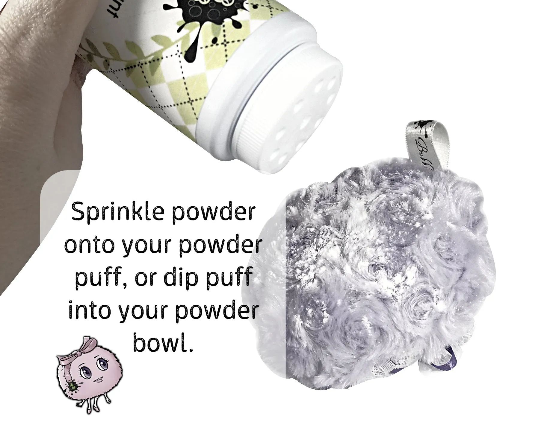 LAVENDER Body Powder - talc and cornstarch free, 8 oz