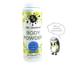 LAVENDER Body Powder - talc and cornstarch free, 8 oz