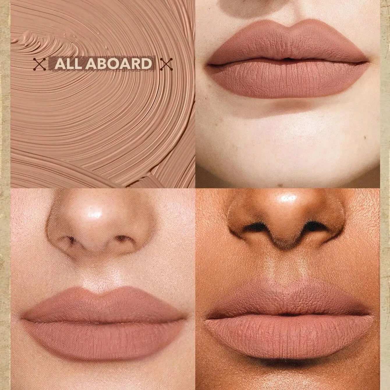 Liquid lipstick Sheglam Live To Roam Epic Adventure - All Aboard, beige