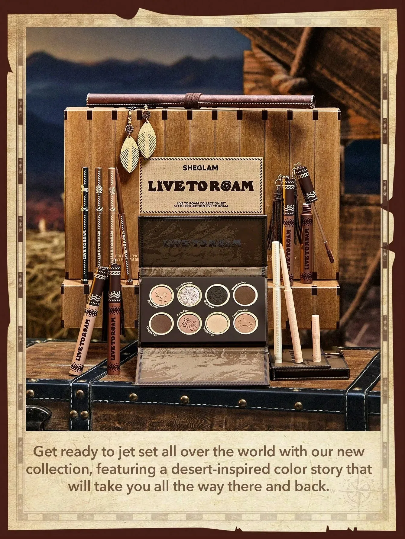 Liquid lipstick Sheglam Live To Roam Epic Adventure - All Aboard, beige