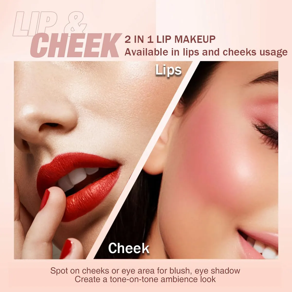Matte Velvet Lip Tint Set - 4 Long-Lasting Shades in Waterproof Chic Cigarette Case