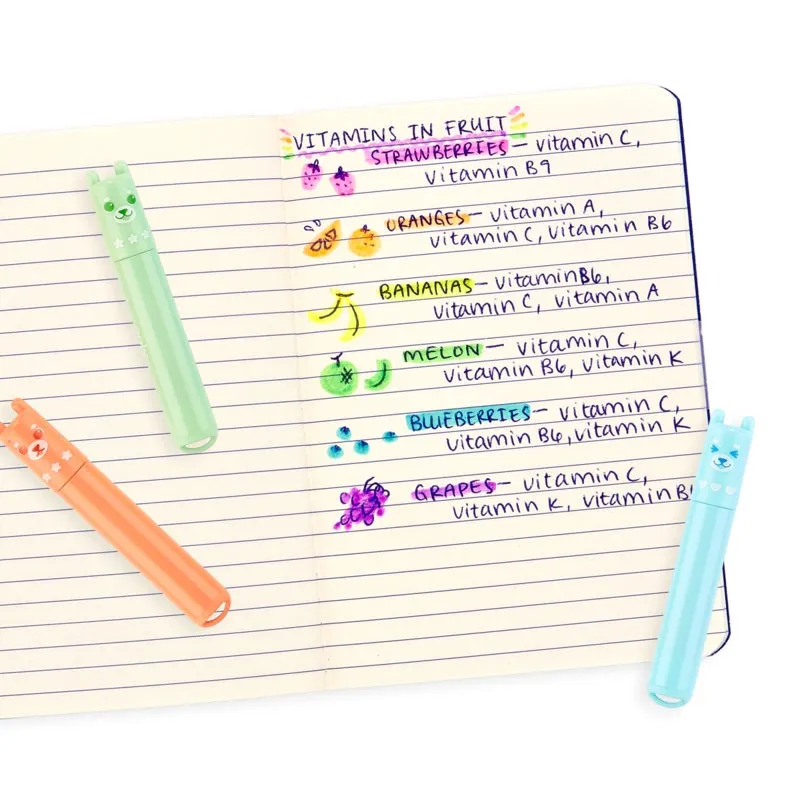 Mini Beary Sweet Scented Highlighters