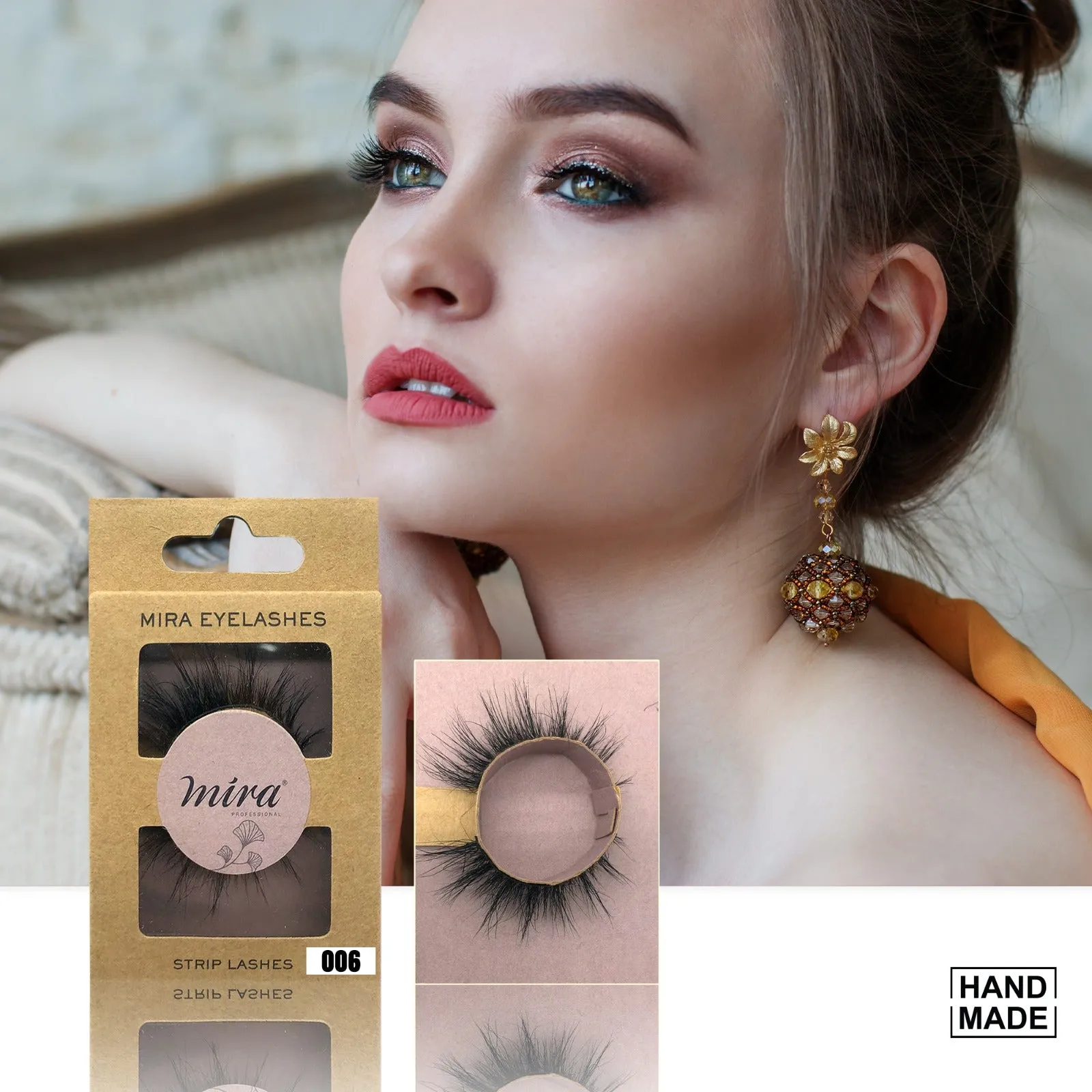 Mira False Mink Eyelashes 006