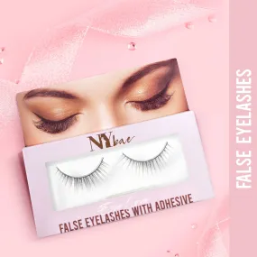NY Bae Eye Love False Eyelashes With Adhesive| Easy Application | Comfortable | Long Staying - Ultimate Lashes 04