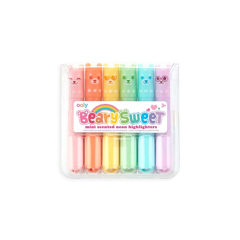 Ooly Beary Sweet Mini Scented Highlighters