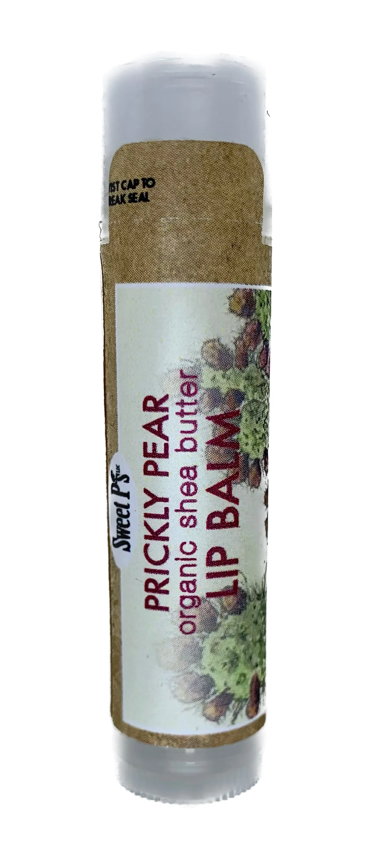 Organic Shea Lip Balm - Prickly Pear