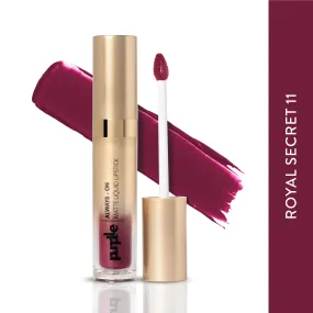 Purplle Always - On Matte Liquid Lipstick - Royal Secret 11 (6.5ml)