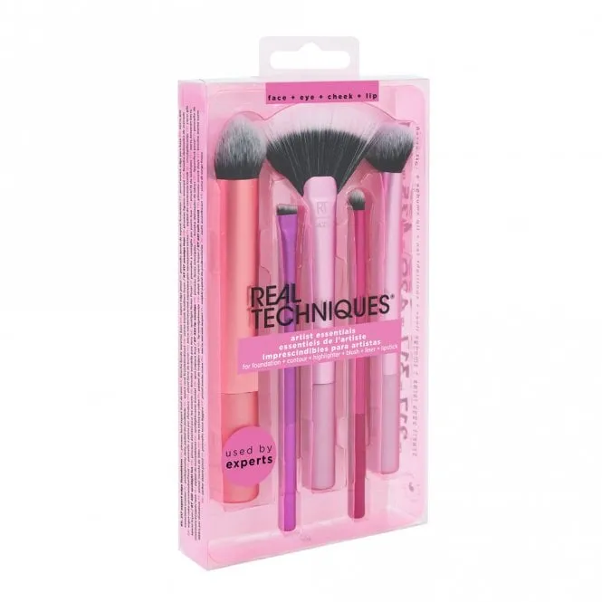 Real Techniques Artist Essentials 5 Piece Versatile Makeup Brush Set