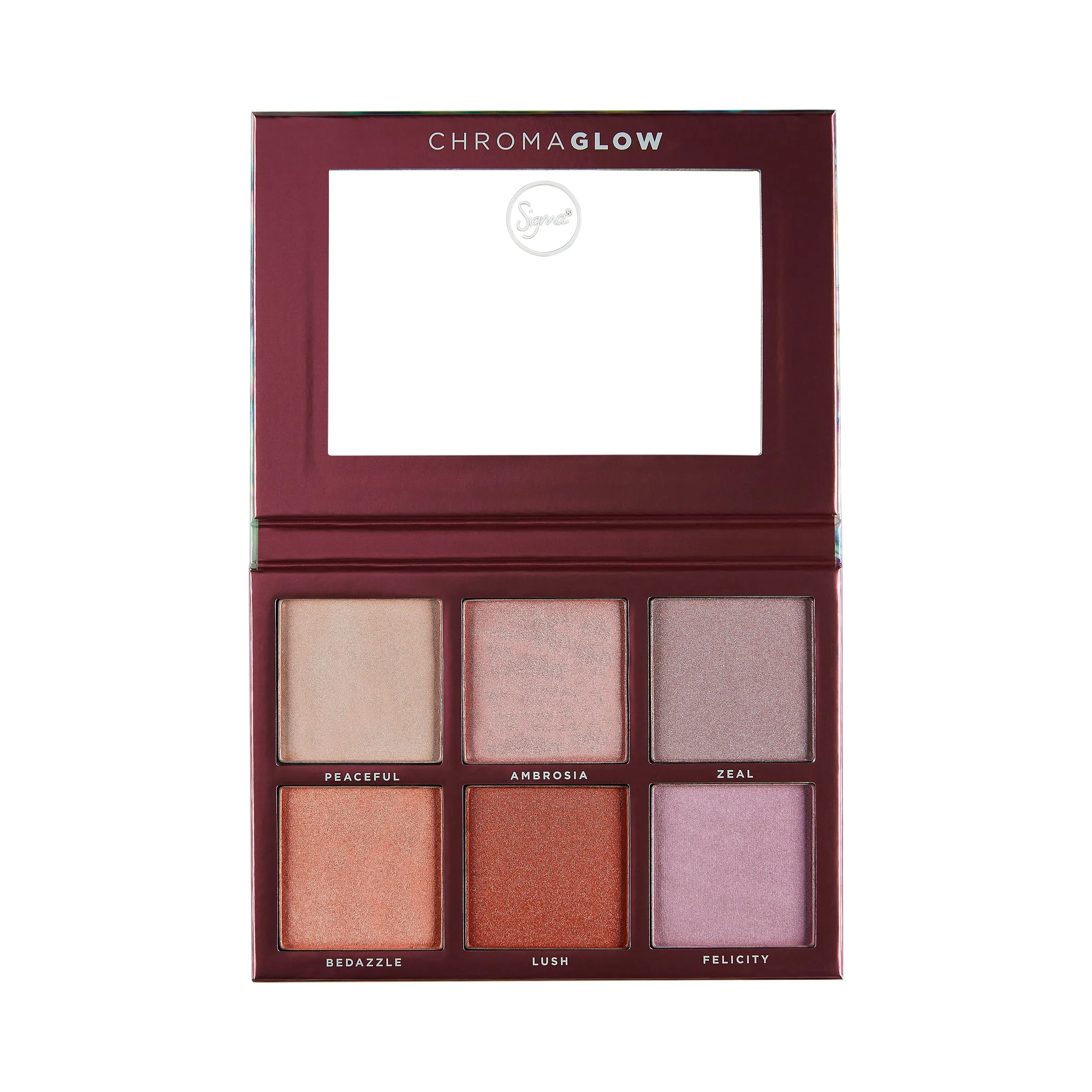 Sigma Beauty Chroma Glow Shimmer and Highlight Palette