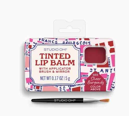 Tinted Lip Balm & Brush Set