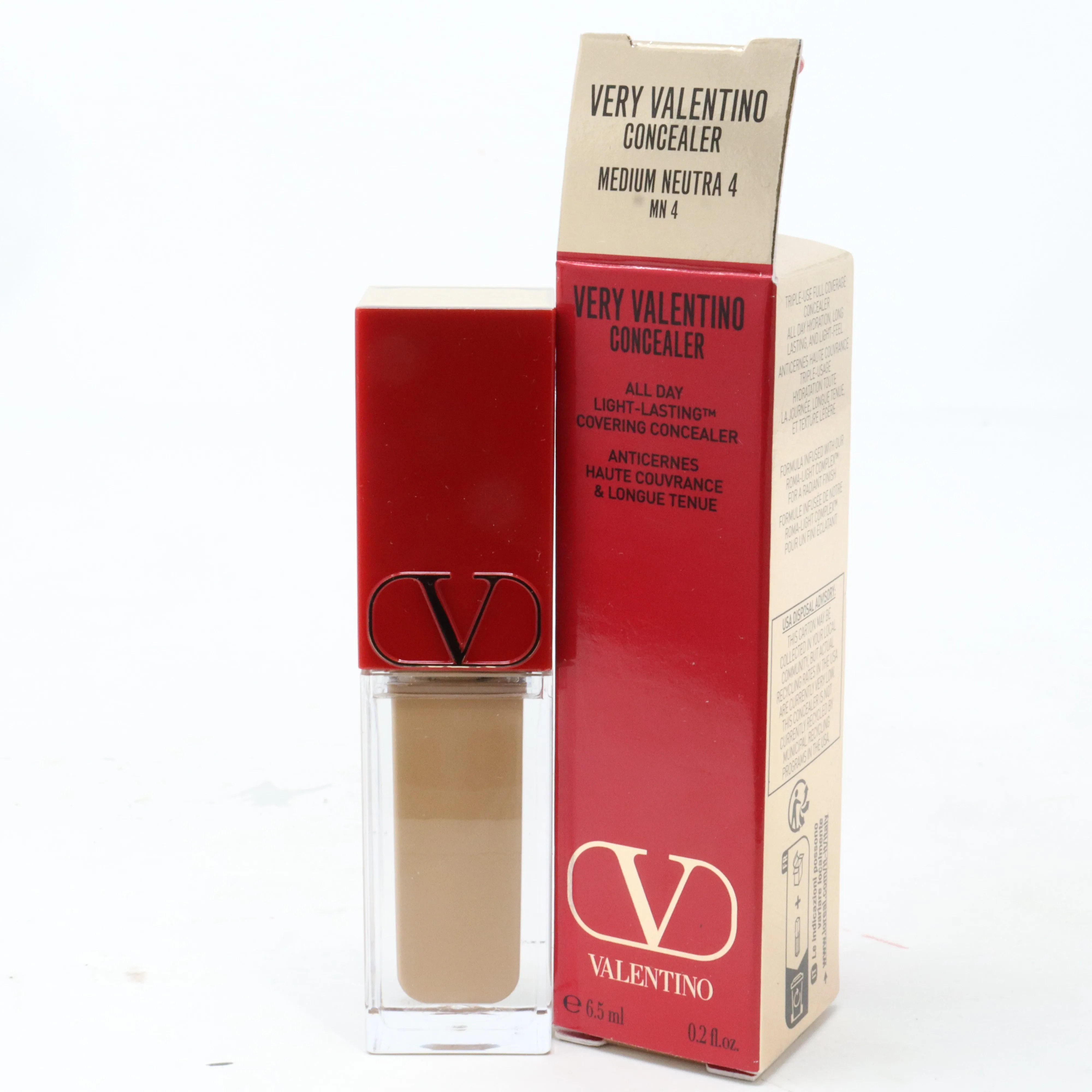Valentino Very Valentino All Day Concealer  0.2oz/6.5ml New With Box