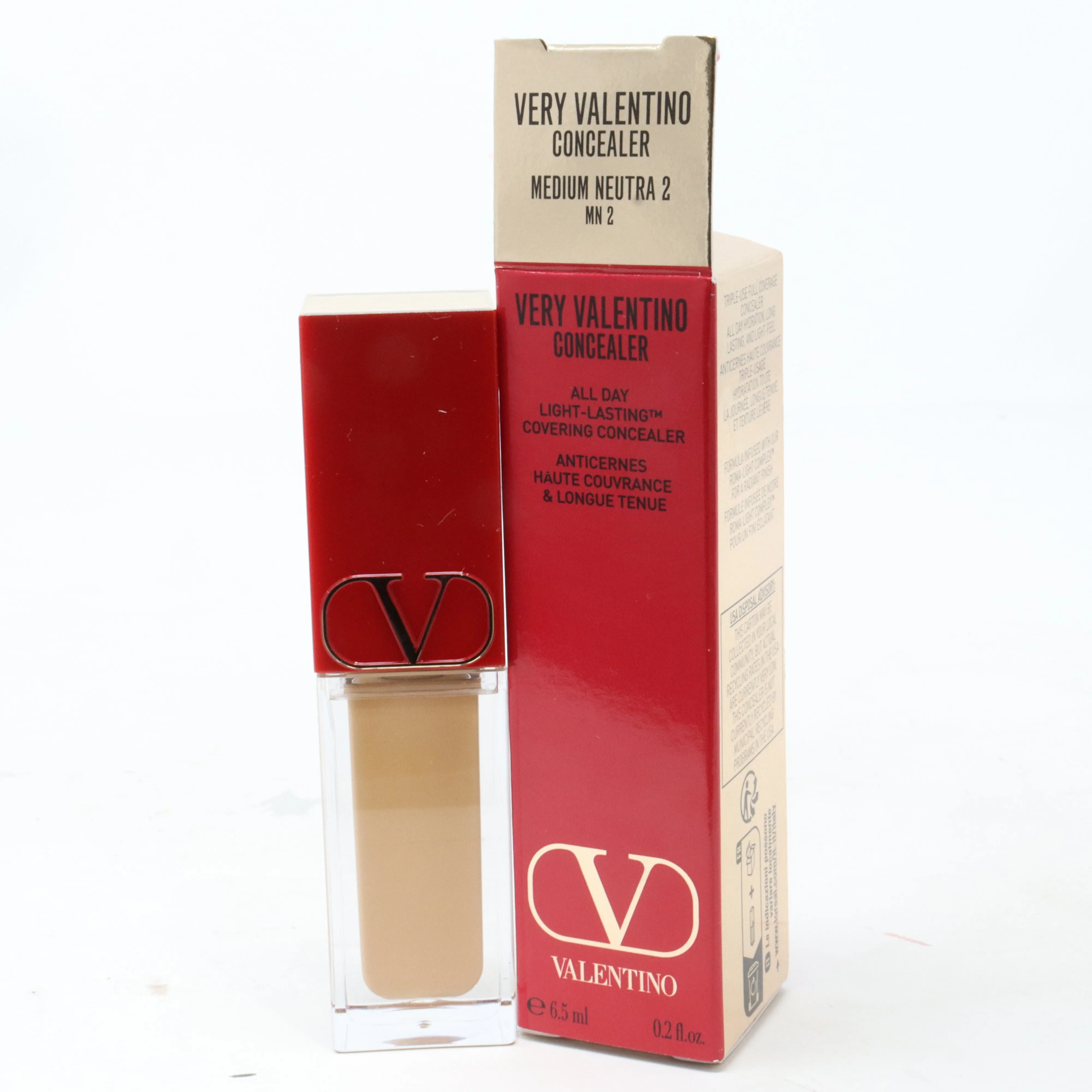 Valentino Very Valentino All Day Concealer  0.2oz/6.5ml New With Box