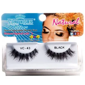 Victorus Natural Black Eye Lashes  VC 43